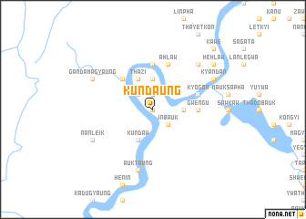 map of Kundaung