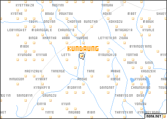 map of Kundaung