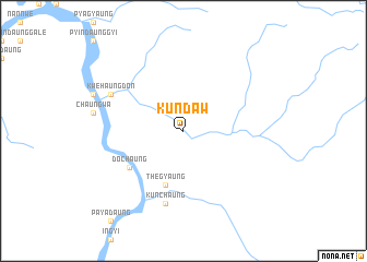 map of Kundaw