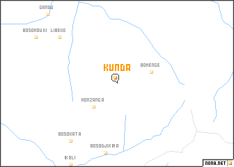 map of Kunda