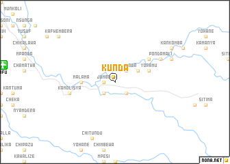 map of Kunda