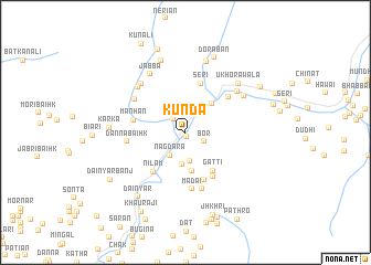 map of Kunda