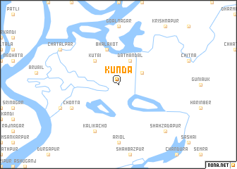 map of Kunda