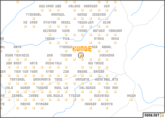 map of Kunde