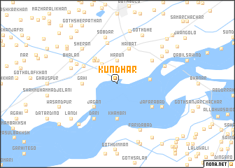 map of Kundhar