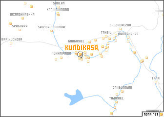 map of Kundi Kasa