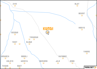 map of Kʼundī