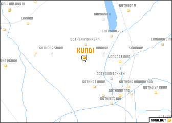 map of Kundi