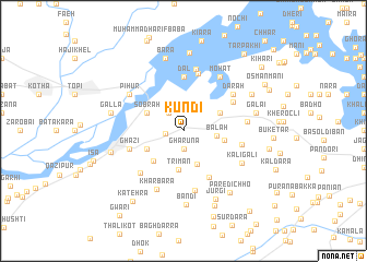 map of Kundi