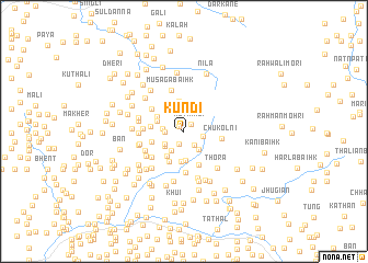 map of Kundi