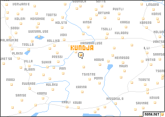 map of Kündja
