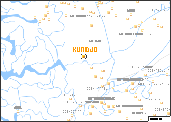 map of Kundjo