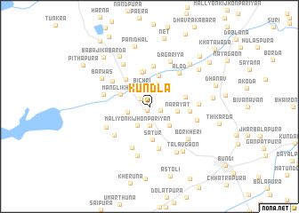 map of Kundla