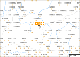 map of Kundo