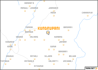 map of Kundrupāni