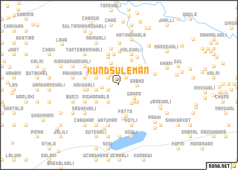 map of Kund Sulemān