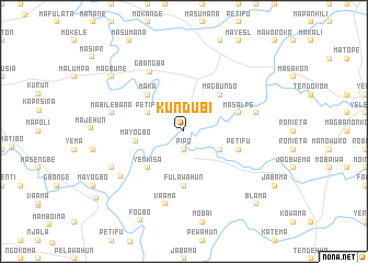 map of Kundubi