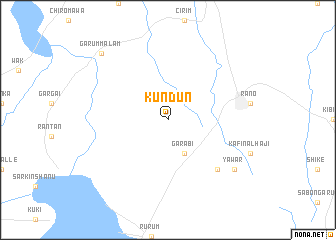 map of Kundun