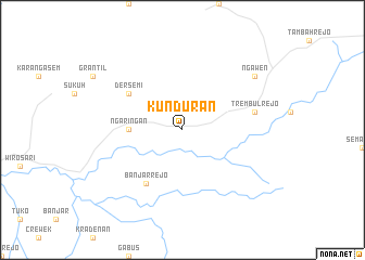 map of Kunduran