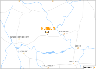 map of Kundūr