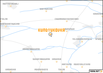 map of Kundyukovka