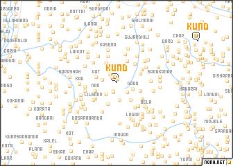 map of Kund