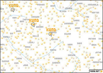 map of Kund