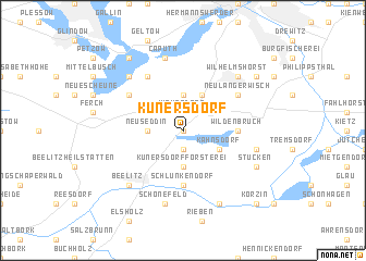 map of Kunersdorf