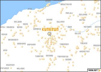 map of Kunerun