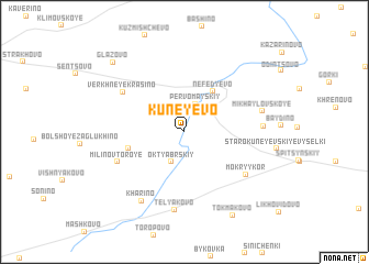 map of Kuneyevo