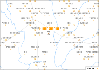 map of Kungabnia