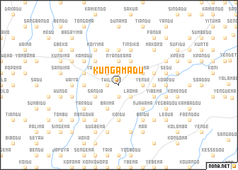 map of Kungamadu