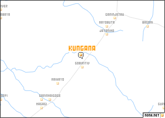 map of Kungana