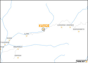 map of Kunga