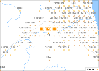 map of Kung-chao