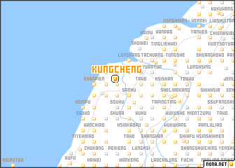 map of Kung-cheng