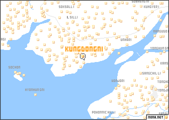 map of Kungdong-ni