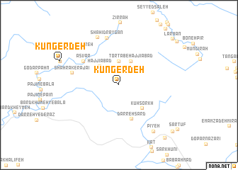 map of Kūngerdeh