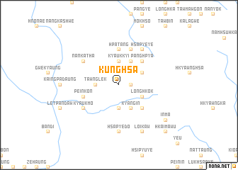 map of Kunghsa