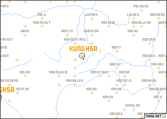 map of Kunghsa