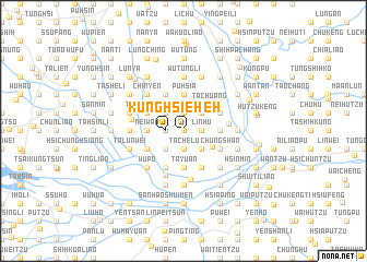 map of Kung-hsieh