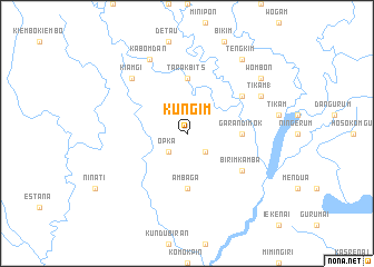 map of Kungim