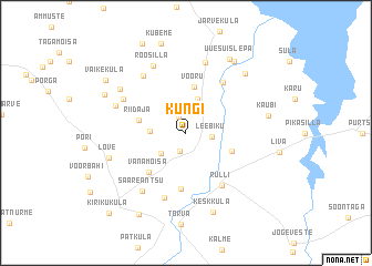 map of Kungi