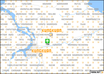 map of Kung-kuan
