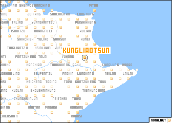 map of Kung-liao-ts\