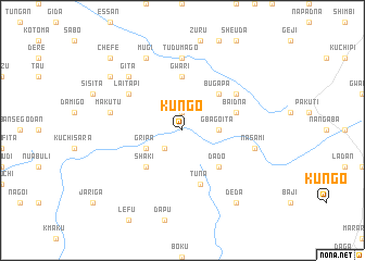 map of Kungo