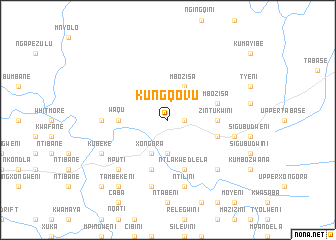 map of KuNgqovu