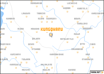 map of KuNgqwaru