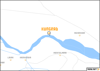 map of Kungrad