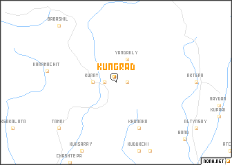 map of Kungrad